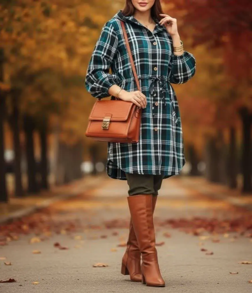 مانتو پشمی برکه