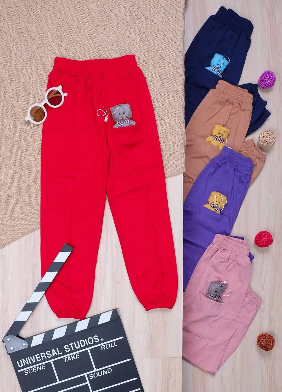 👫شلوار اسلش راحتی عروسکی👫
