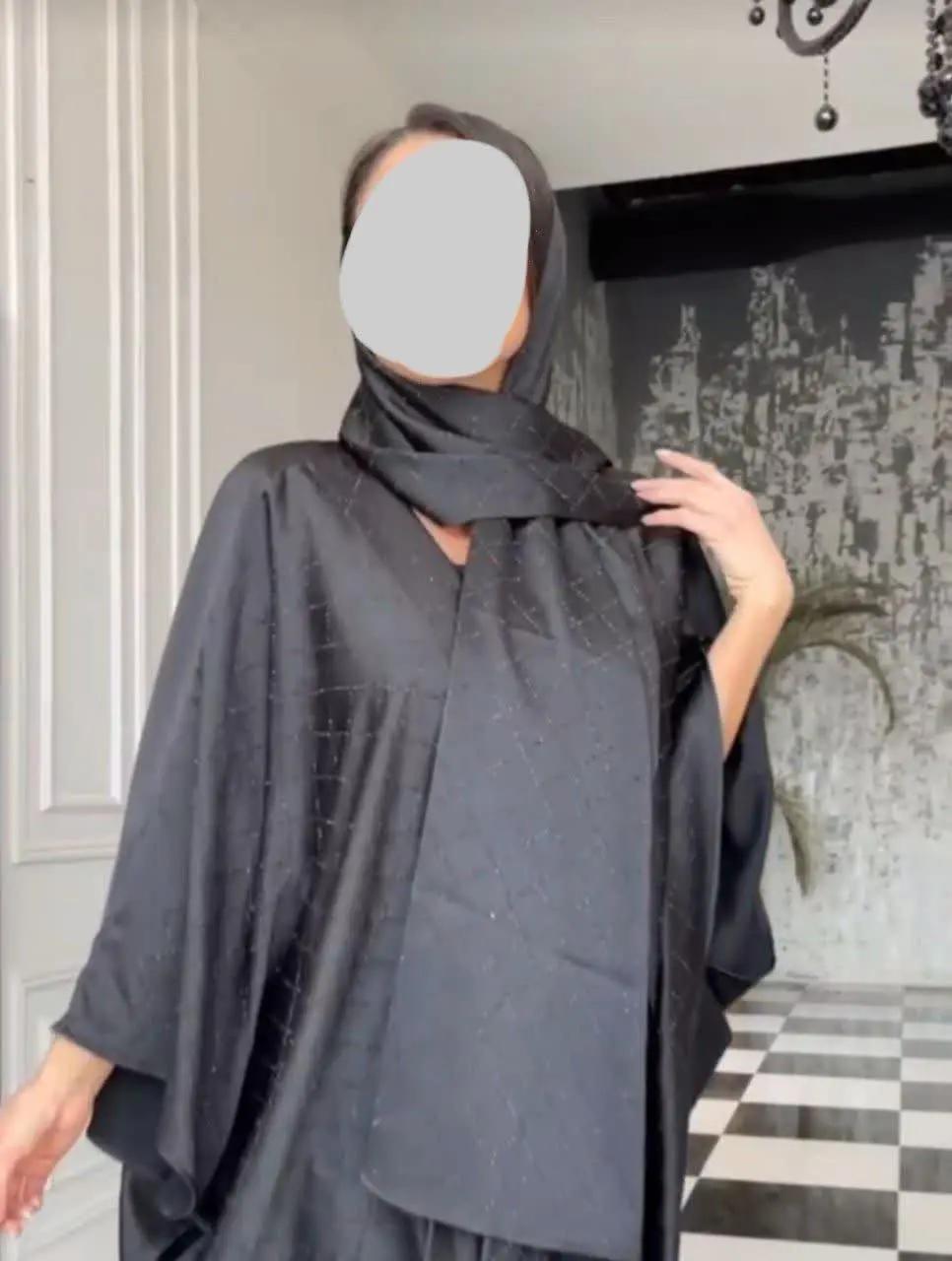 ☀️نام: ست عبا شال نگین لوزی
