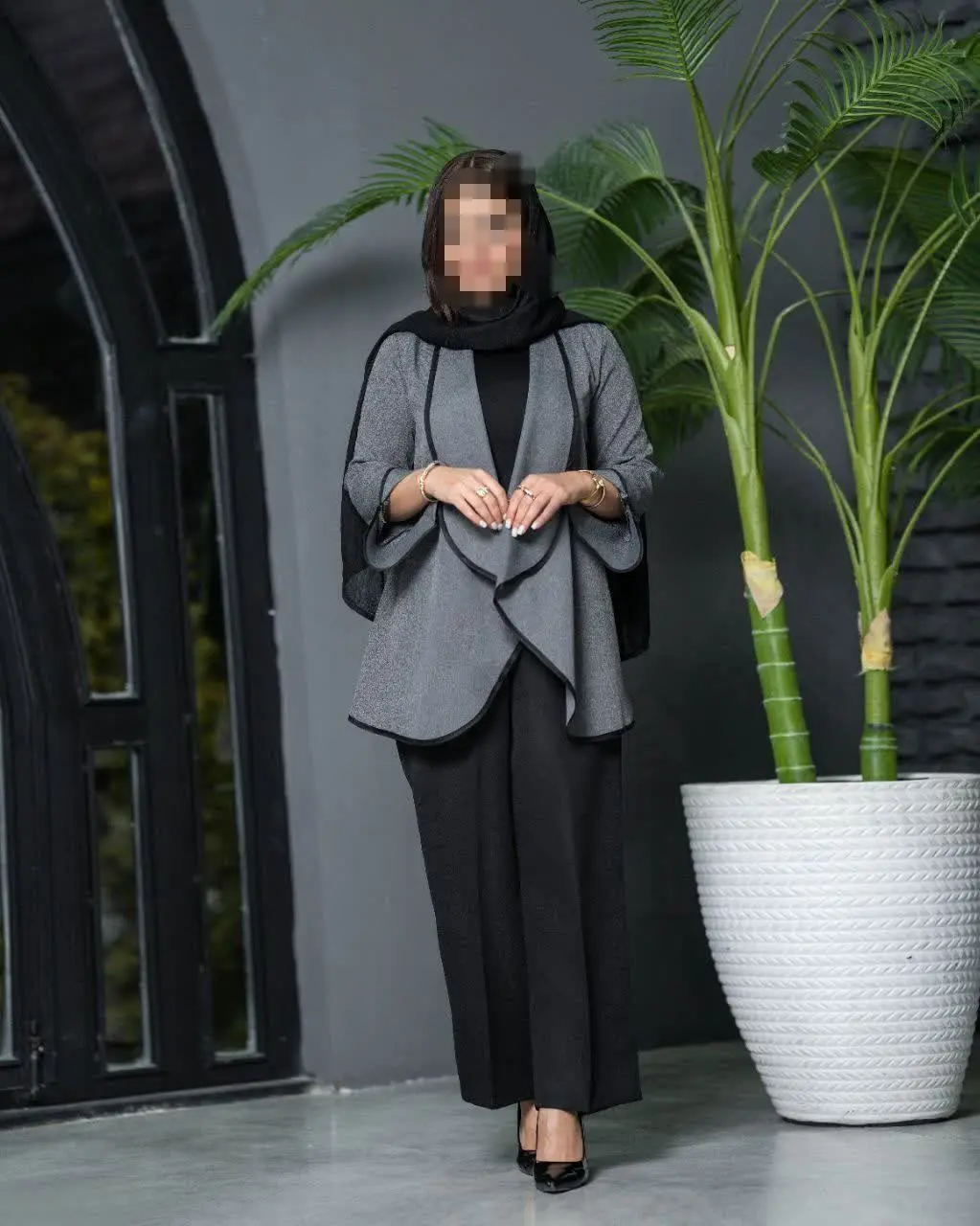 ☘نام: مانتوشلوار مانلی
