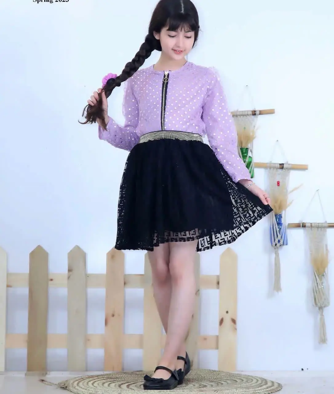 کراپ دامن مجلسی
