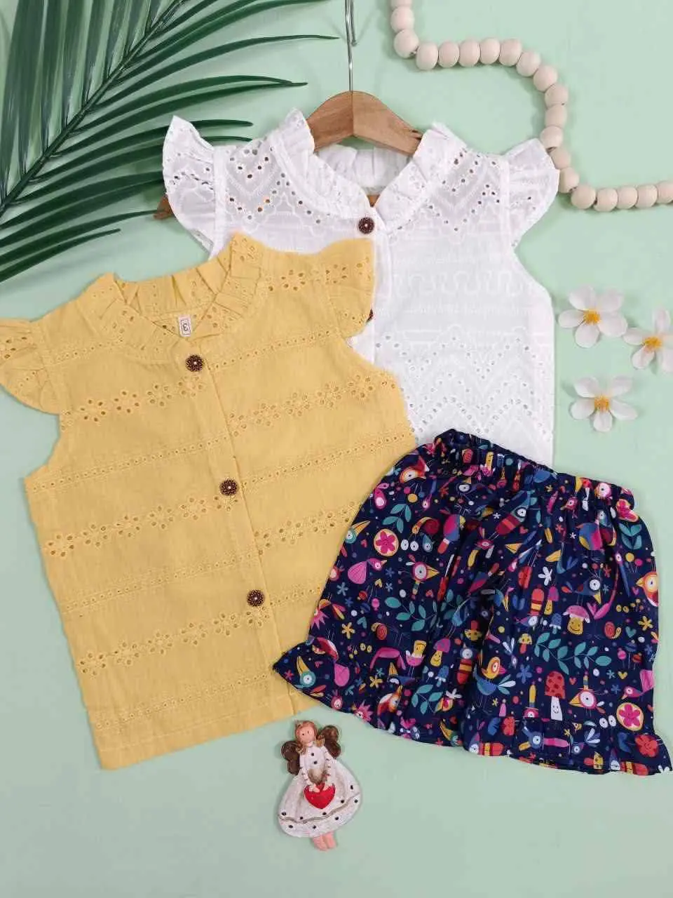 تاپ شلوارک ملورین 
