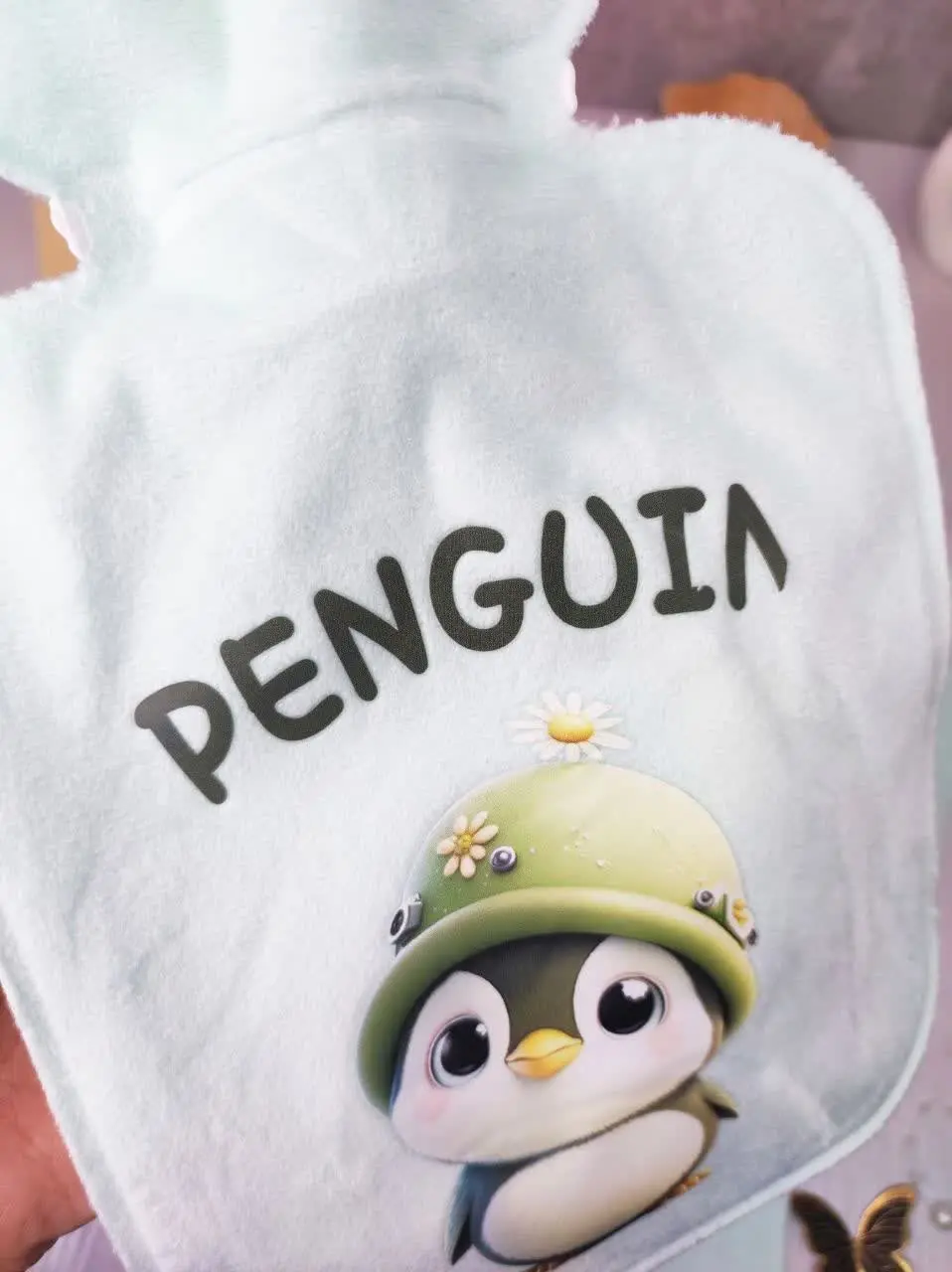 🎉کیسه آب گرم مخملی متوسط