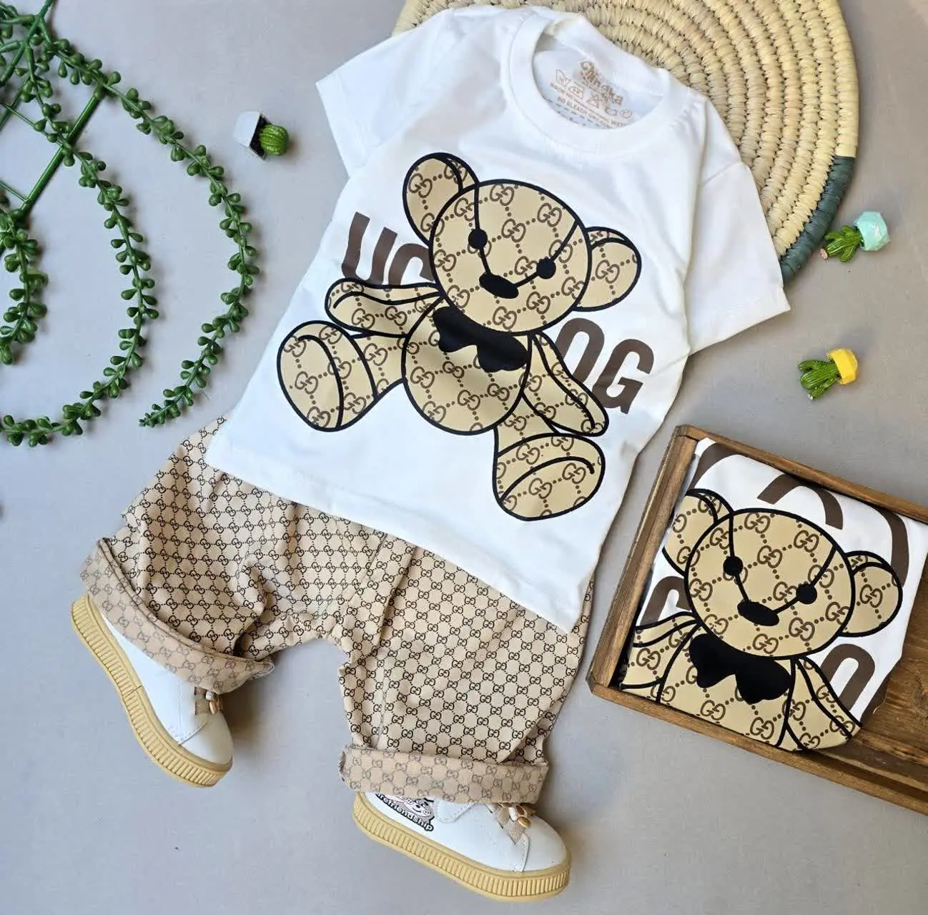 💞 ست دوتیکه خرسی چنل اسپرت 💞
