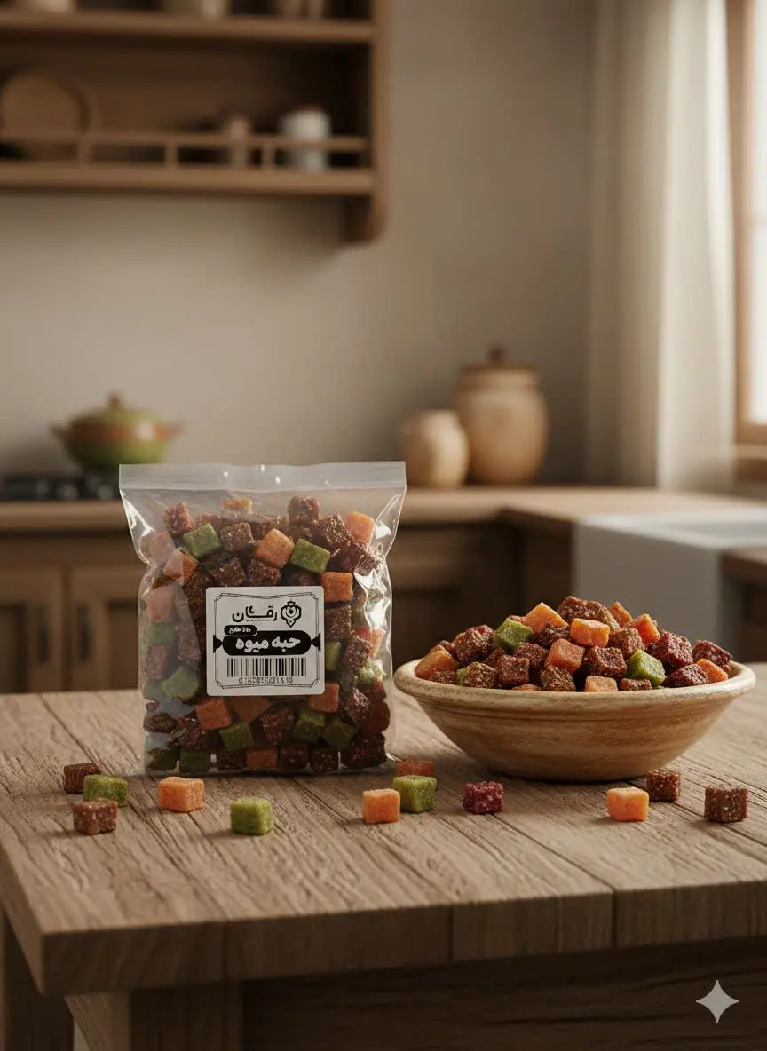 عصاره ی میوه (لواشک) به صور...