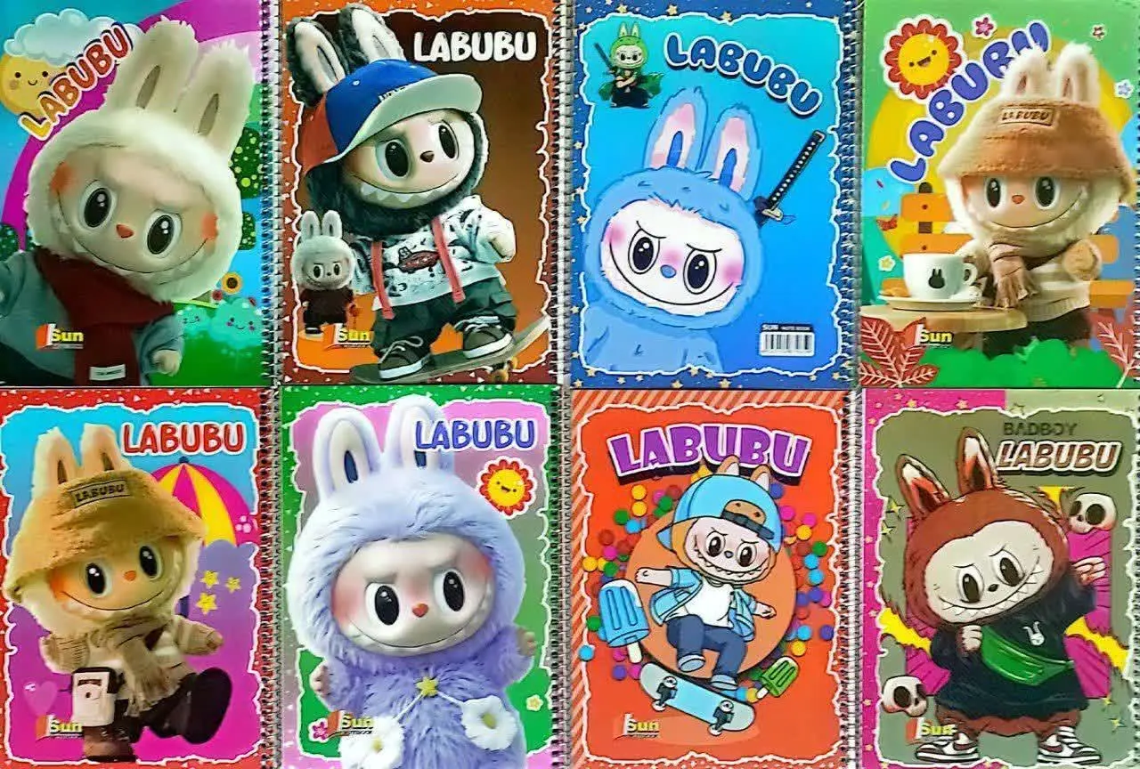 ⭕️ دفتر ۵۰ برگ خطی طلقی لبو...