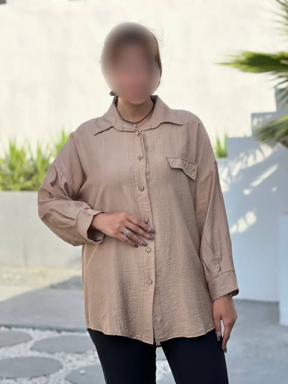 شومیز مانتویی مدل ساحل🌱❤️