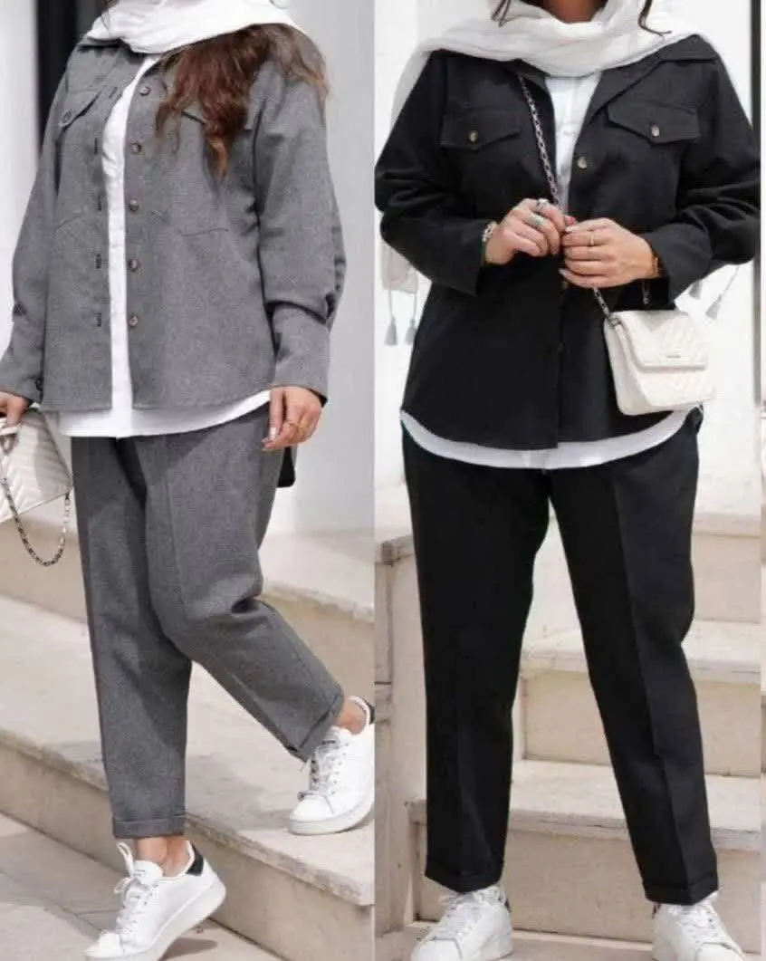 🖋نام: ست مانتوشلوار شیدا
