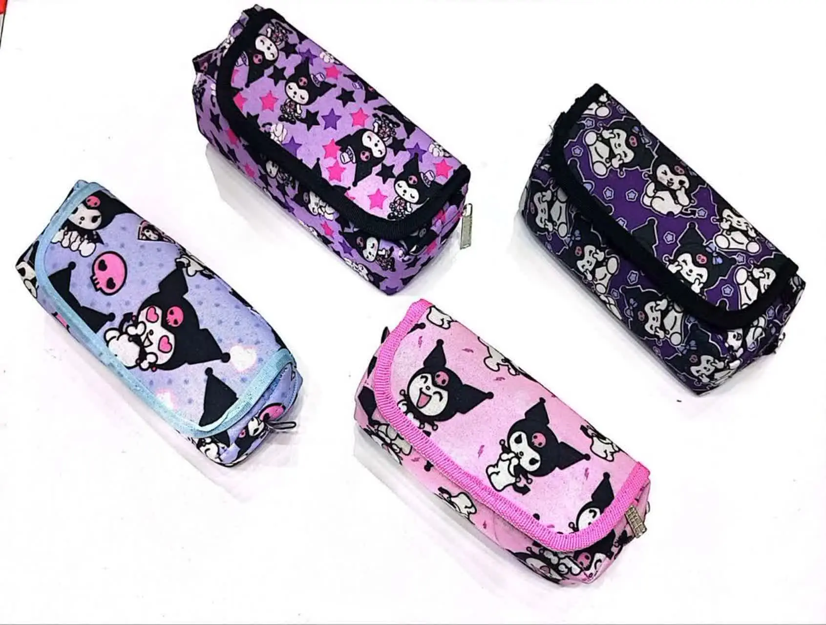 ❗ جامدادی سه زیپ چسب دار کرومی