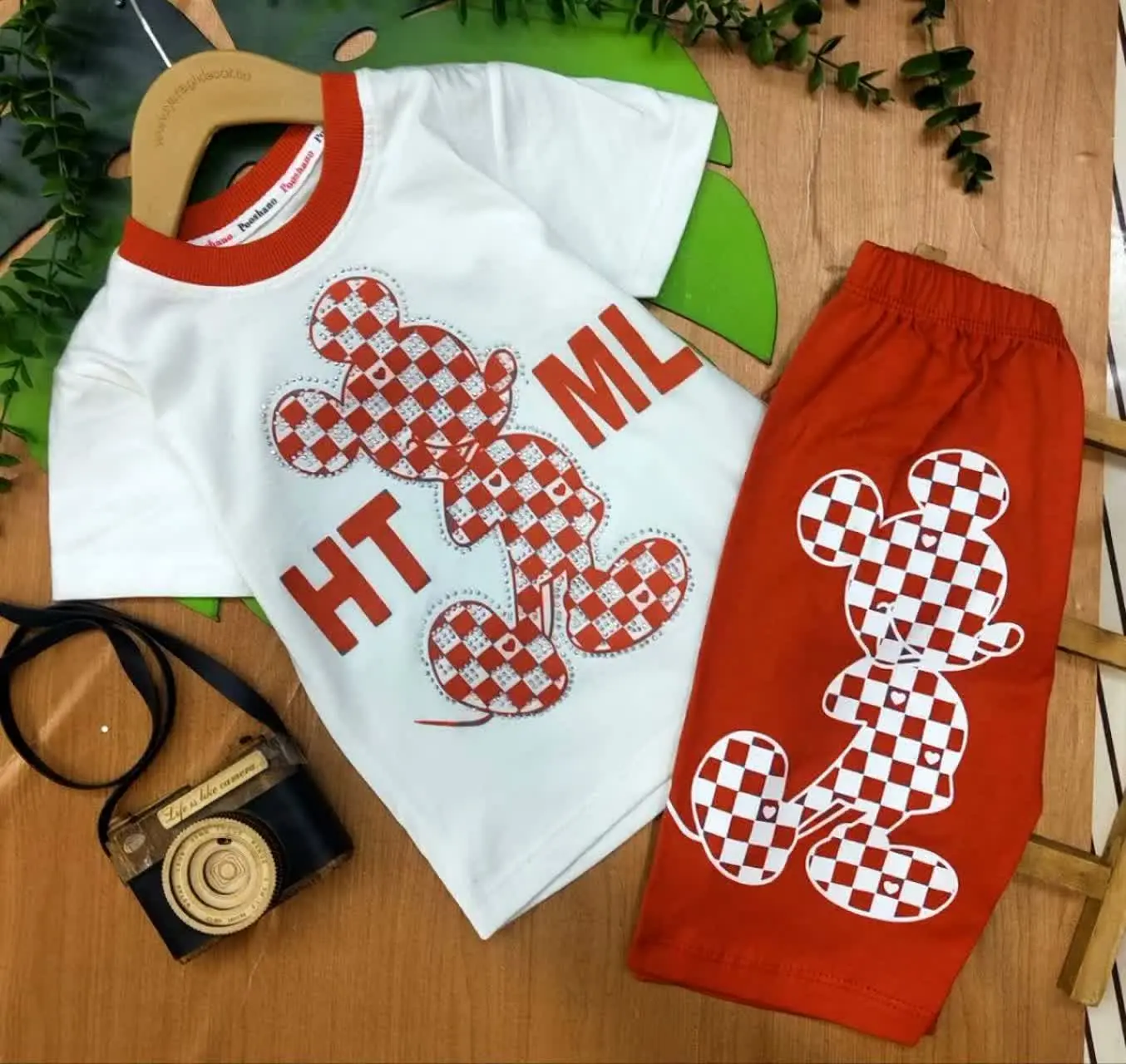 تیشرت و شلوارک بچگانه میکی...