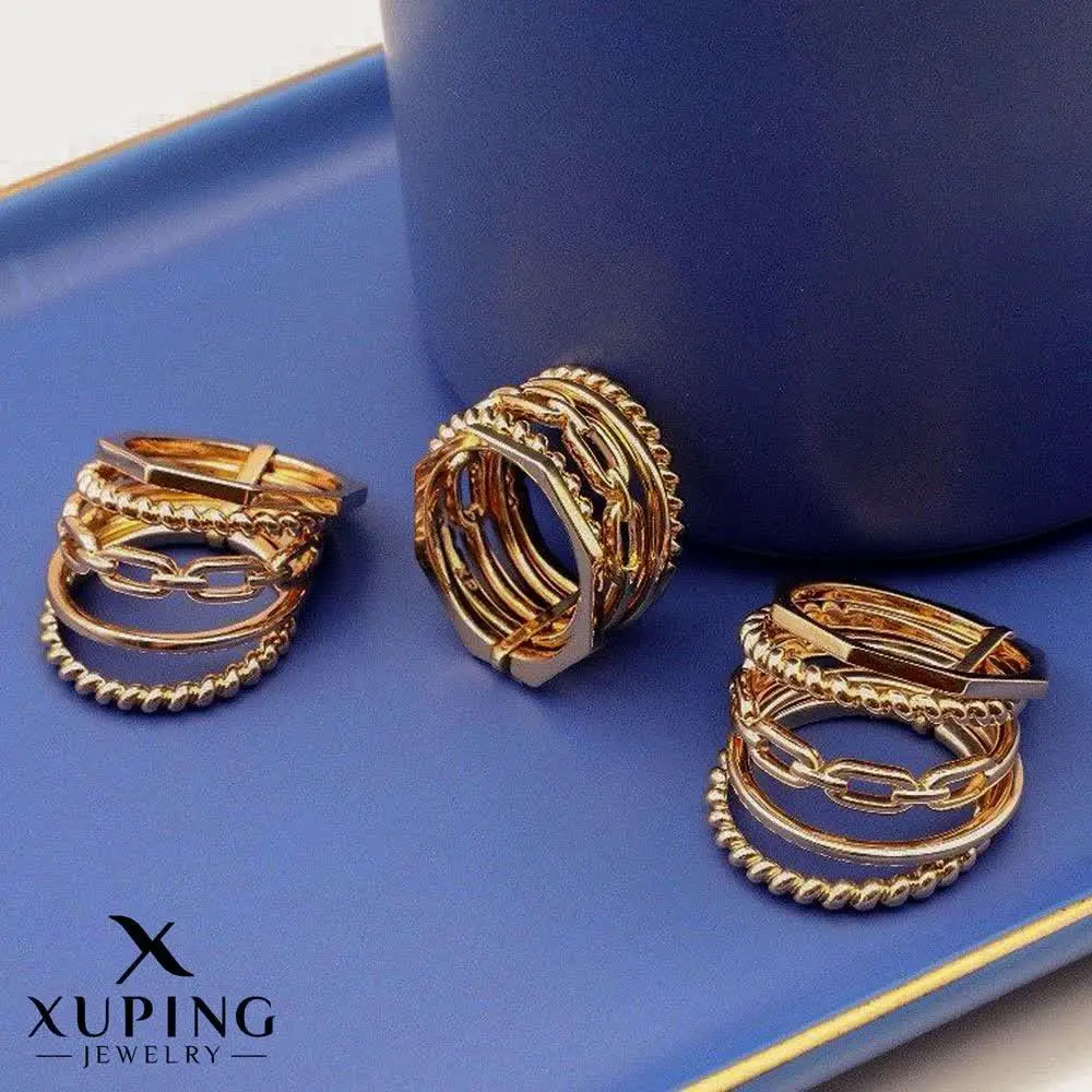 ⚜ انگشتر پورتوفینو ۵لاین بر...