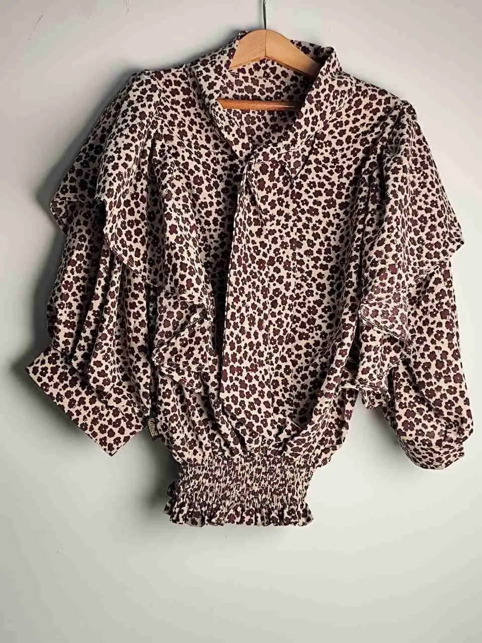 شومیز گل‌ پلنگی 
