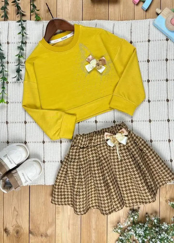 🌺کراپ دامن مجلسی