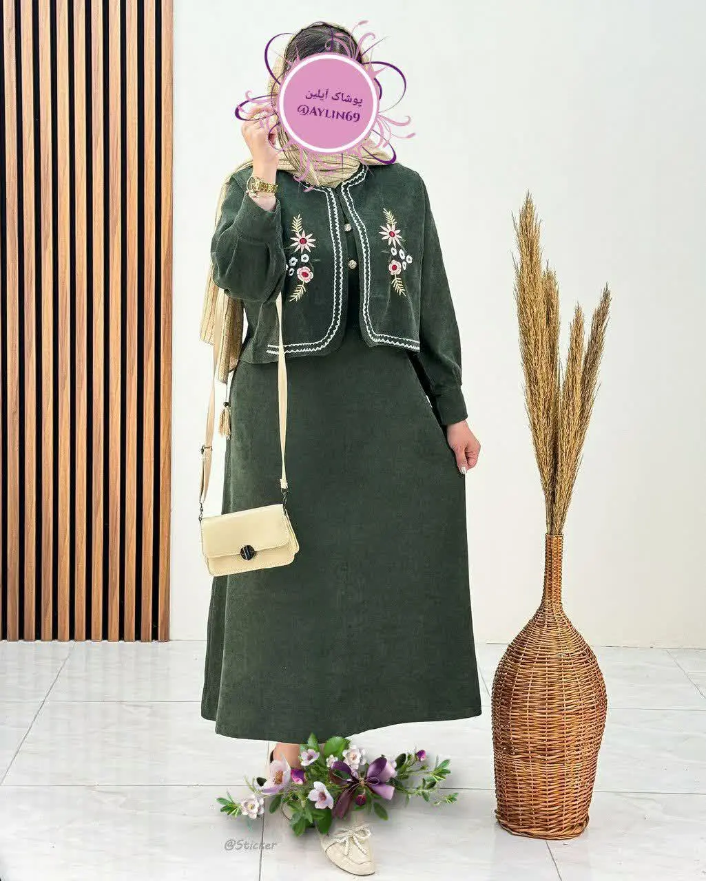 ✨کت سارافون گلدوزی جدید نگار ✨
