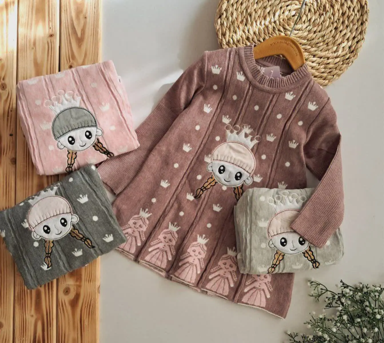 تونیک بافت دخترونه پرنسس تا...