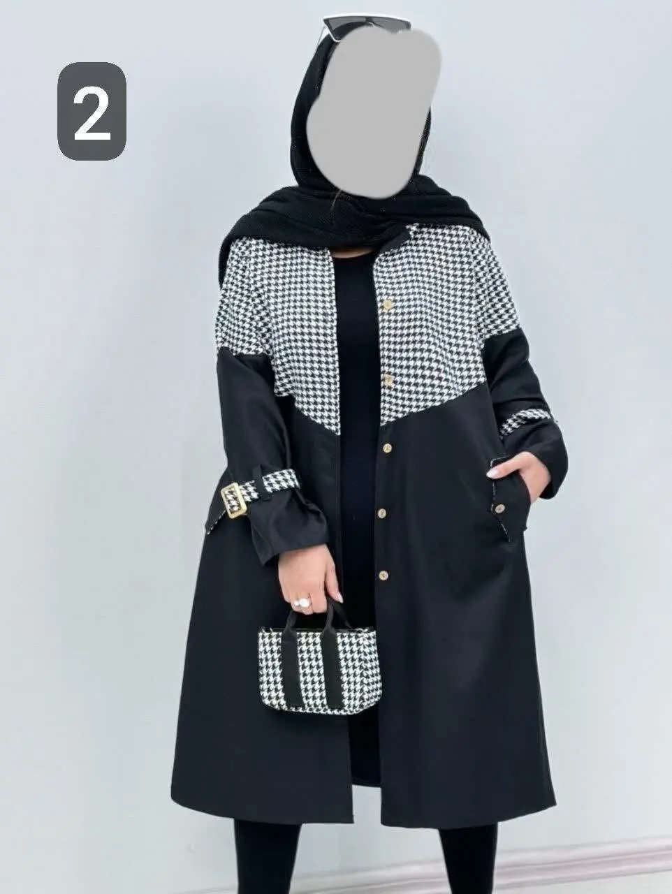 👚نام: بارونی کلاه پیچازی ❤️❤️
