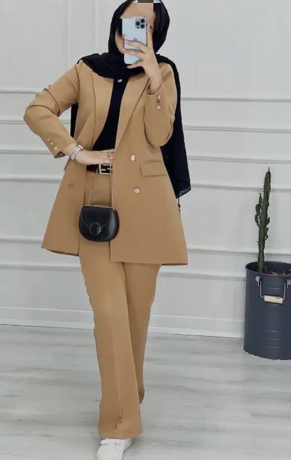 👚نام: کت و شلوار افسون تمام لایه کوبی💥💫
