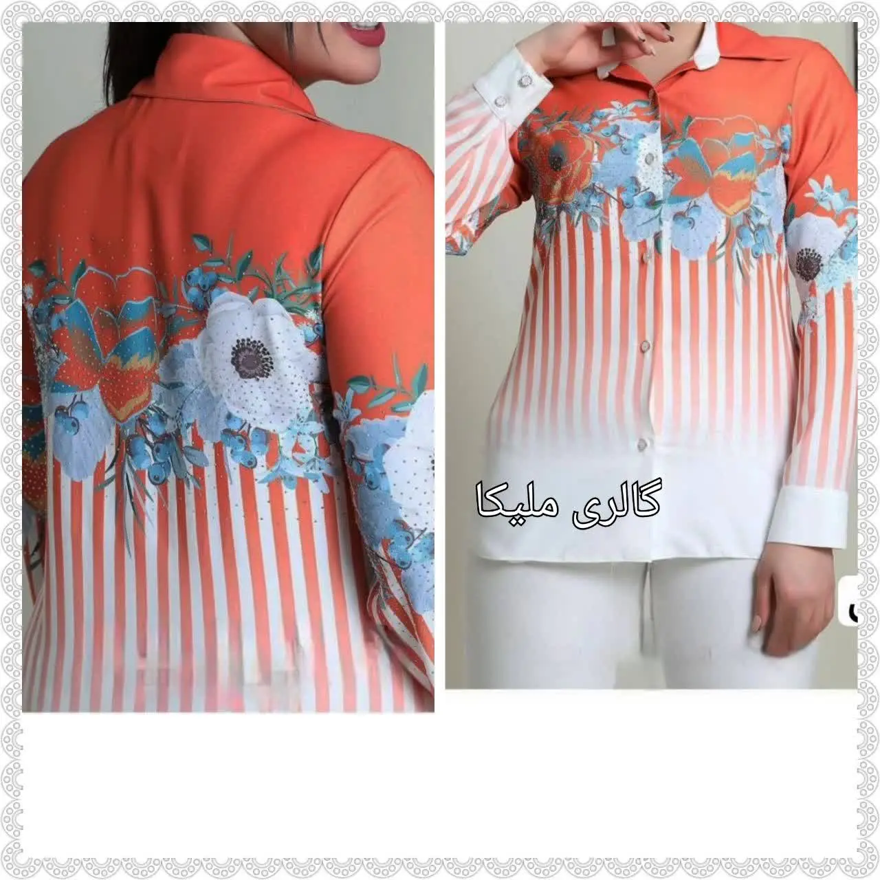 شومیز گل🎗️ #قواره #تولید 
