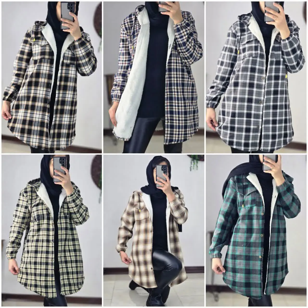 #شکت داخل خز، هم پارچش ضخیمه هم خز داخلشه، گرماش عالیه و با نمونه‌های نازک غیر قابل مقایسه هست
