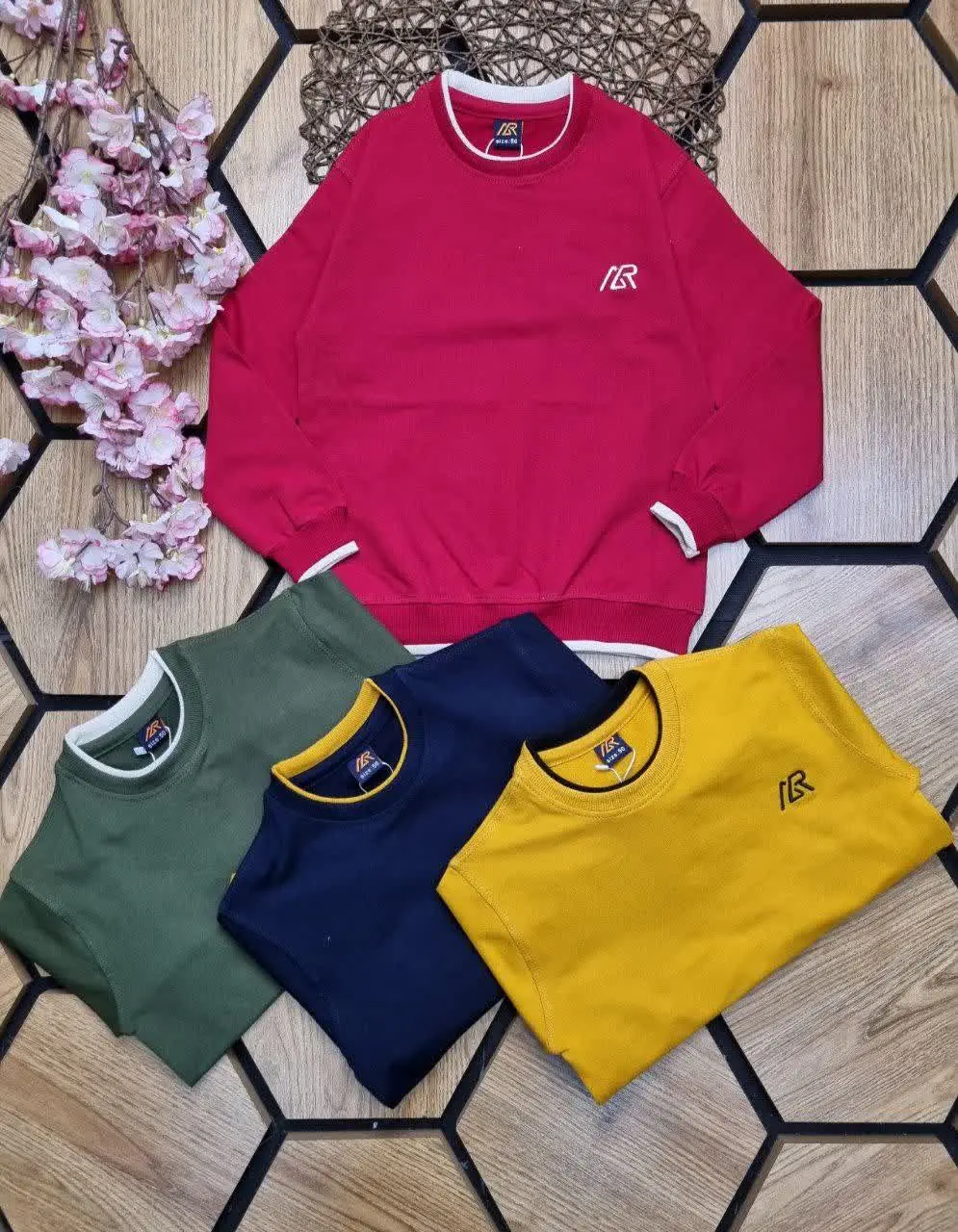 🍀بلوز تک گلدوزی سینه پسرانه 👦