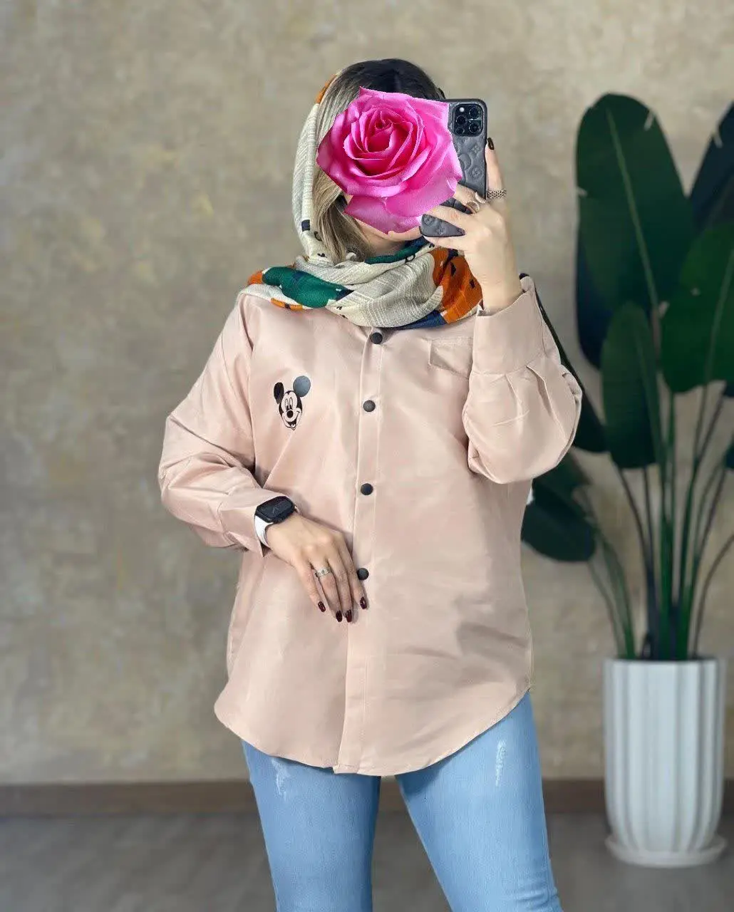 نام: مانتو میکی موس 
