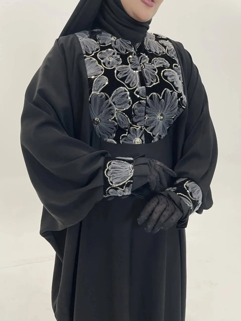 🌟 مانتو عبا گل تور 🌟
