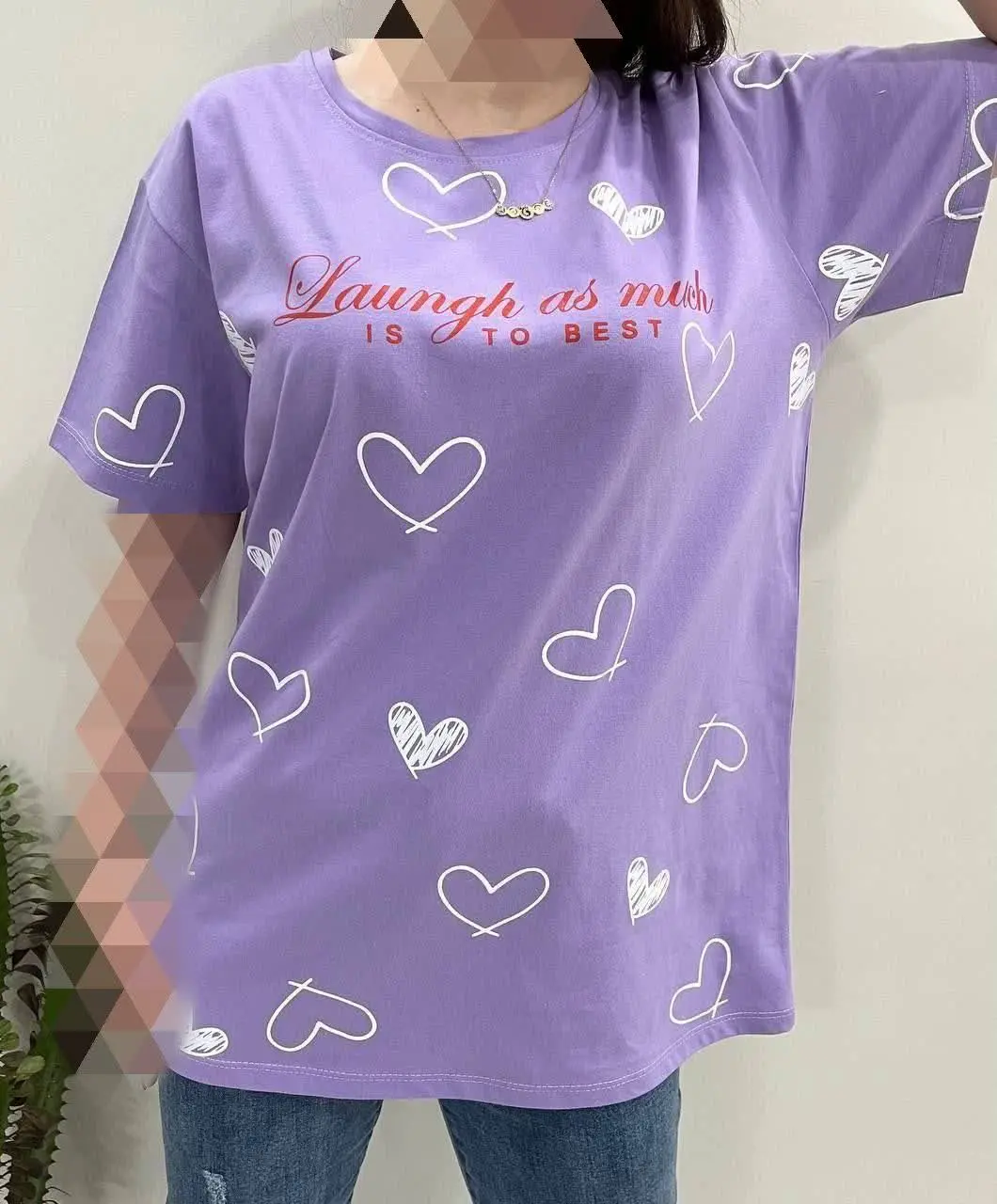 🔮 تیشرت چاپ قلب
