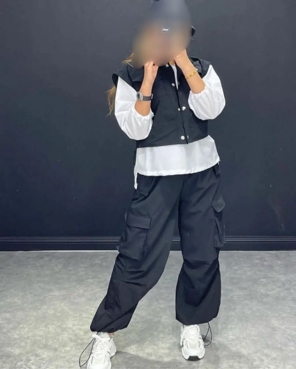 ❤️نام: ۳تیکه (بلوز و ژیله و شلوار) ژاویا
