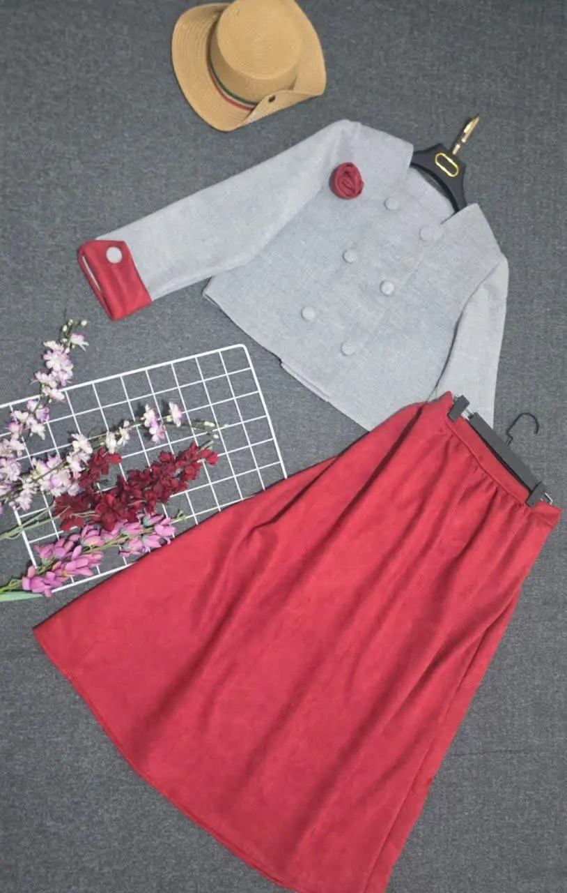 ست کت و دامن رز
