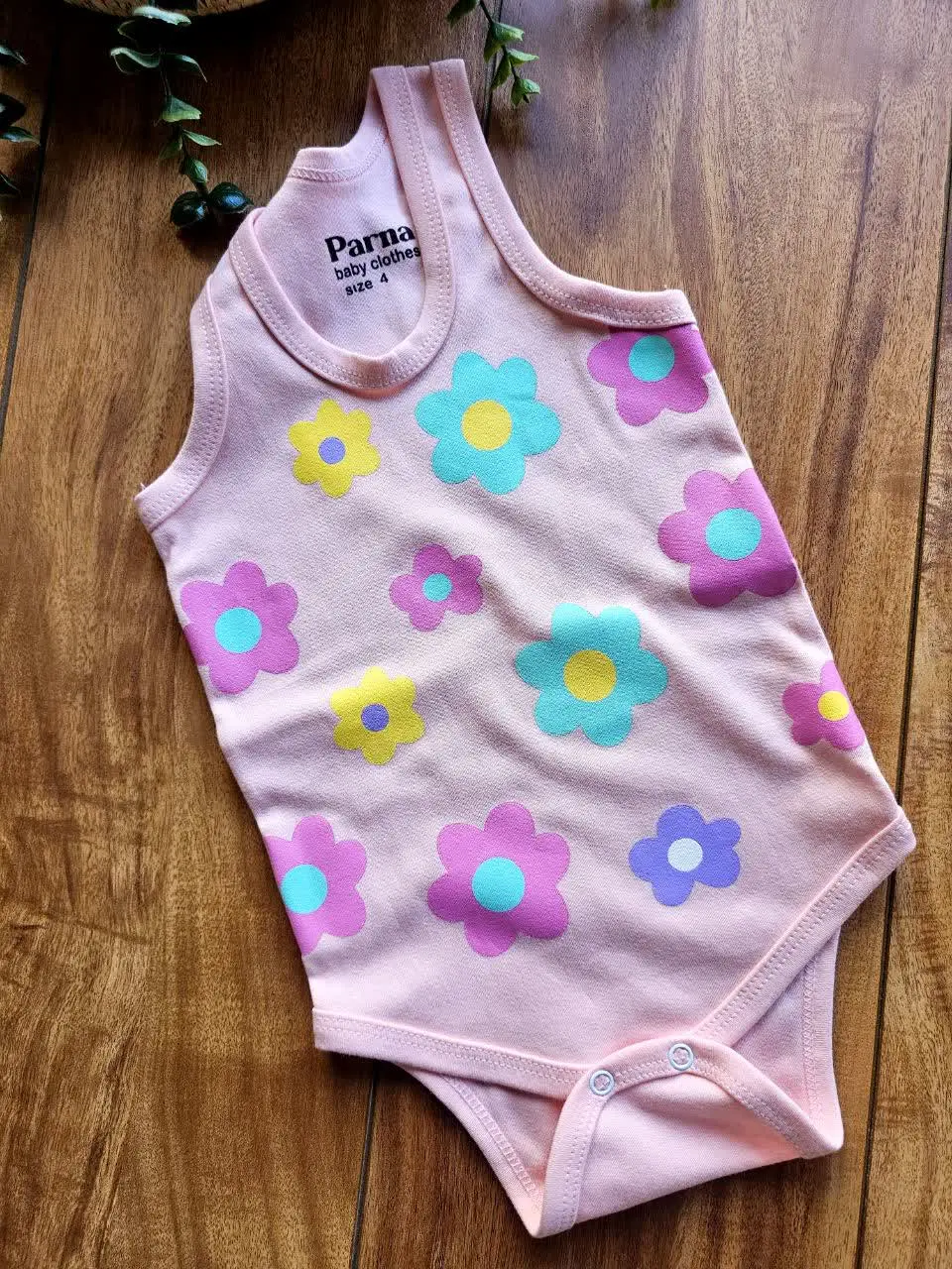 رامپر دخترانه گل
