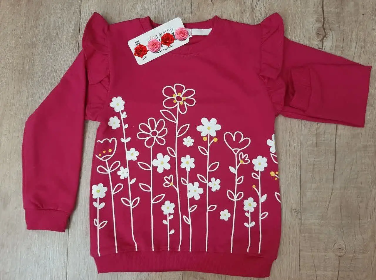 🌻 بلوز تک مدل گل‌ها 🌻
