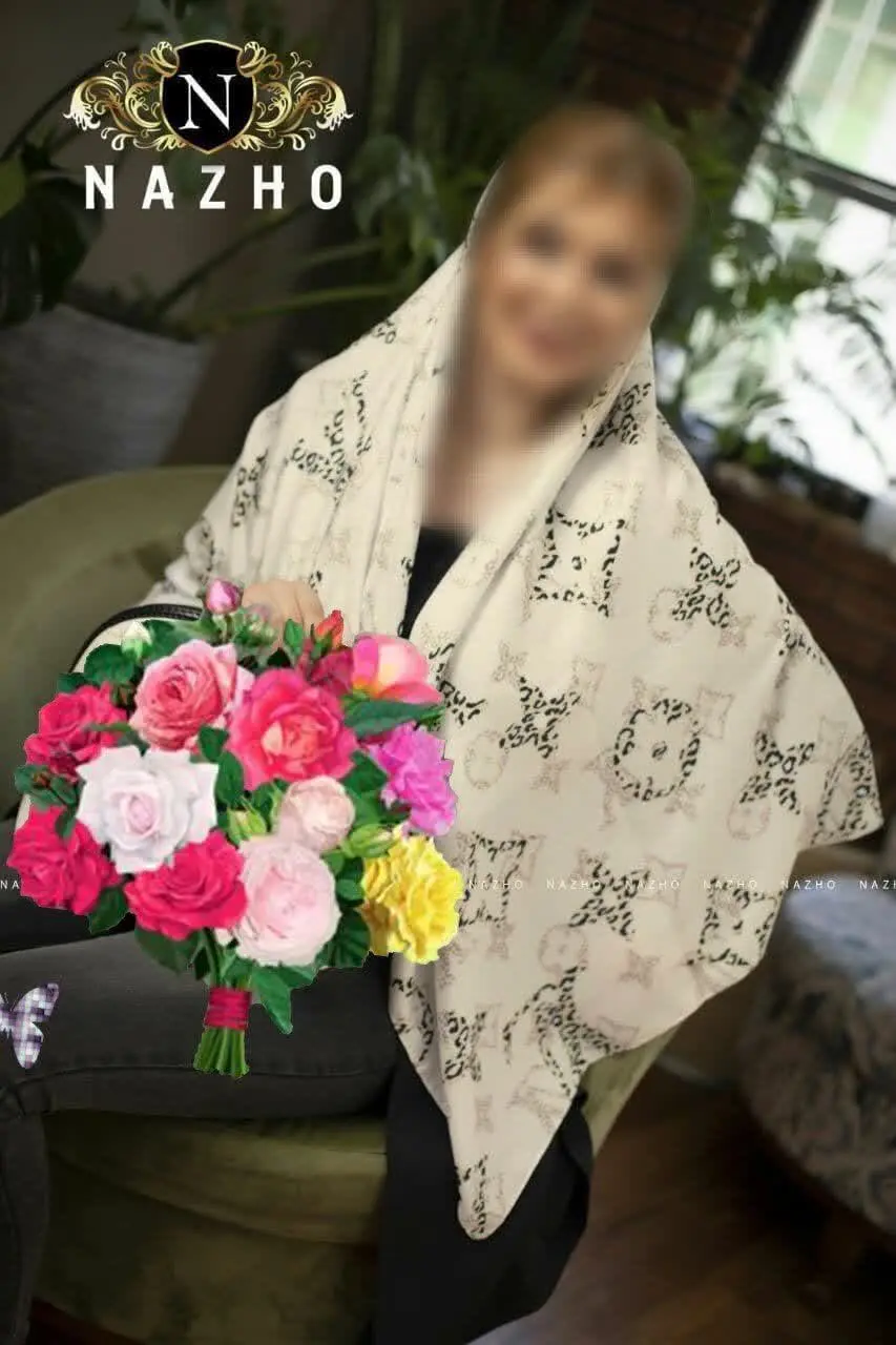این مدلای قشنگ هم روسری تکسون موجوده ☺️🌸
