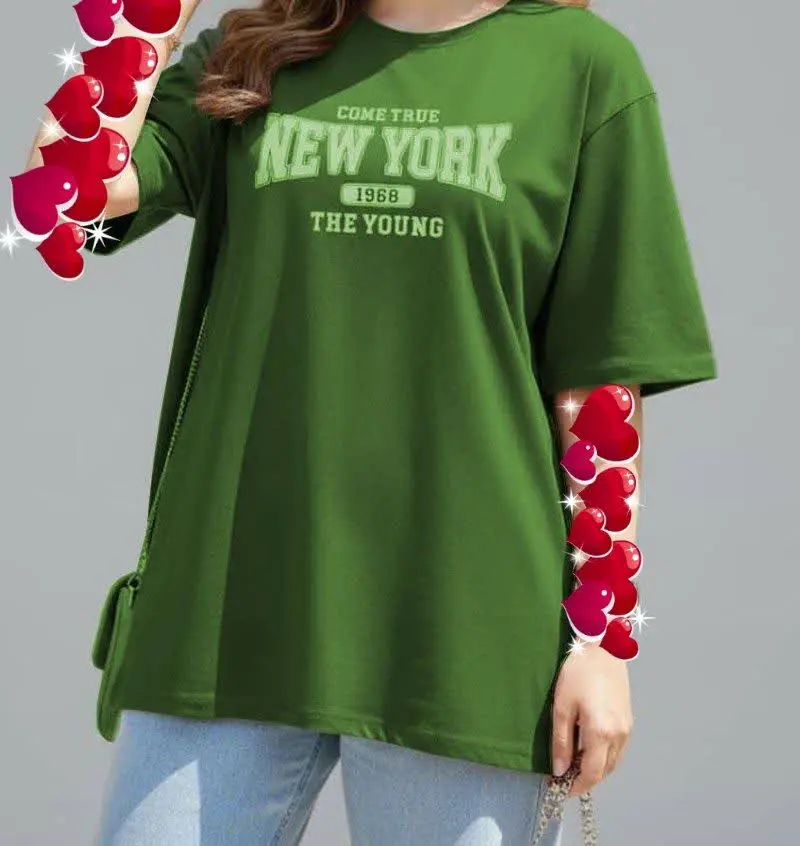 تیشرت لانگ نخپنبه سوپر WOW