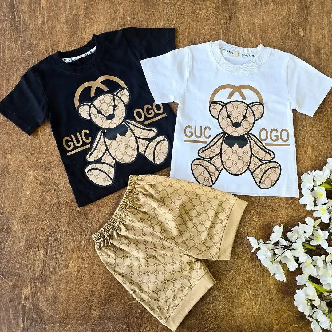 تیشرت شلوارک خرس گوچی
