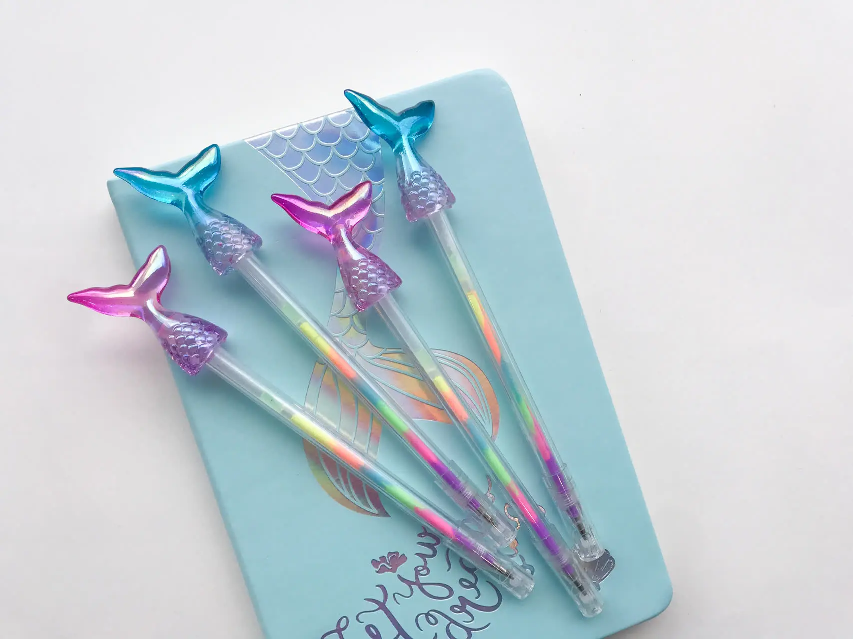 خودکار ژله‌ای جوهر رنگی 🌈😍
