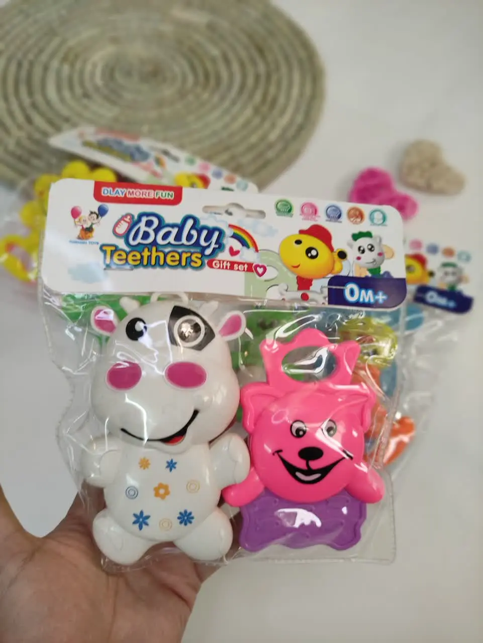 کد ۱۱۵۳ جغجغه دوتایی نوزادی و کودک 
