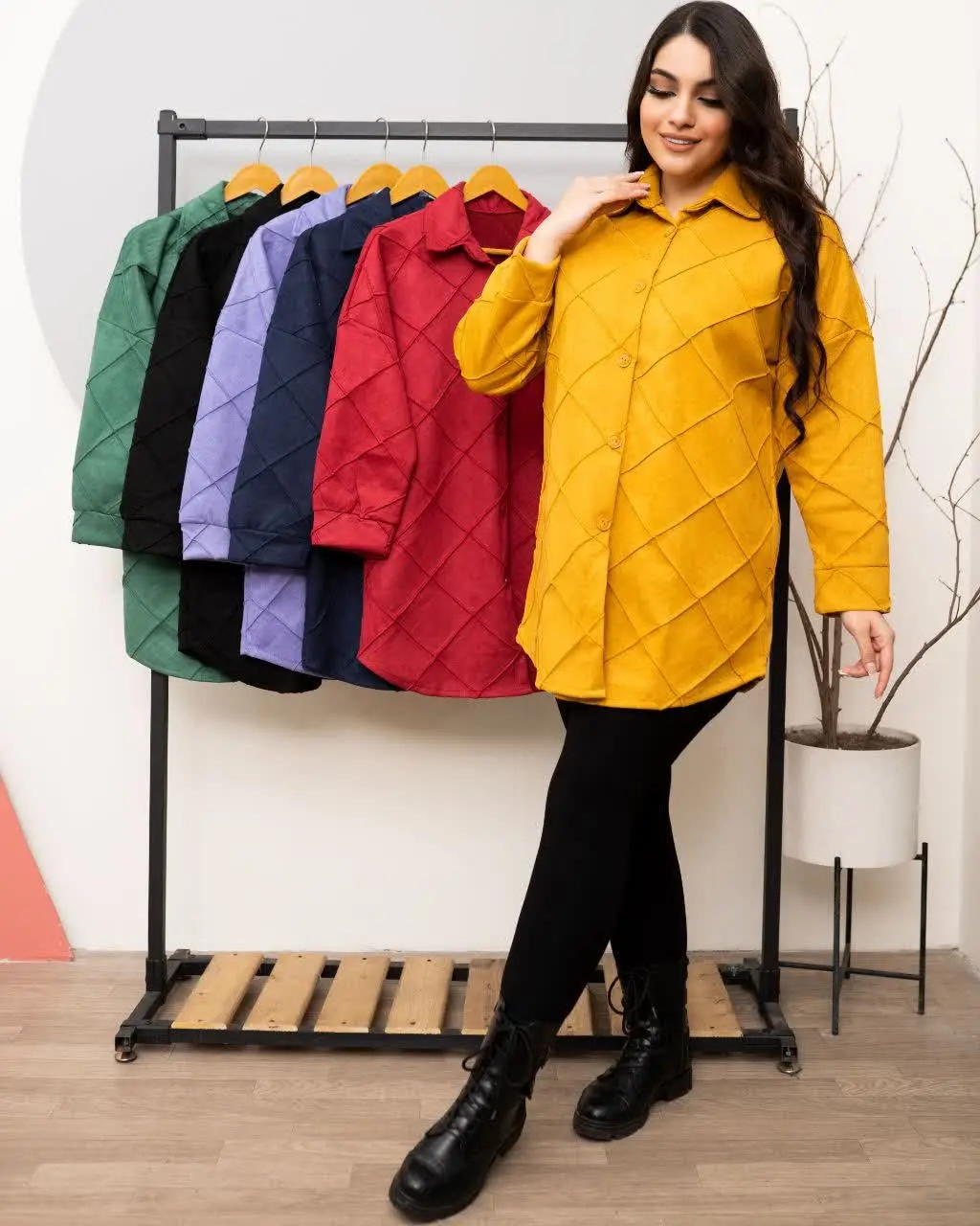 🔹مدل: #مانتو دکمه دار🥰
