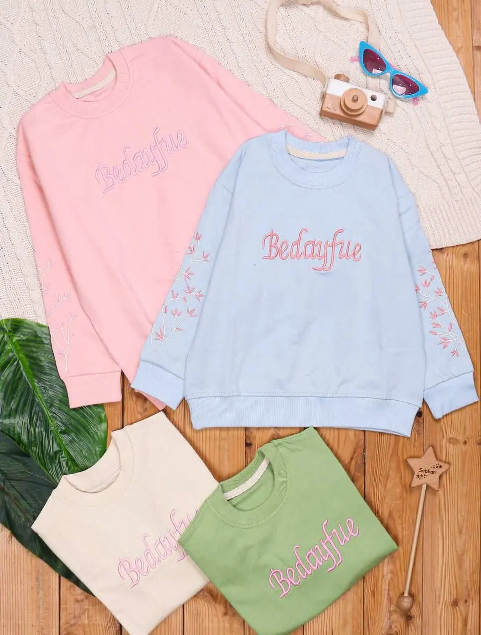 🎄 بلوز دخترانه آستین گلدوزی...