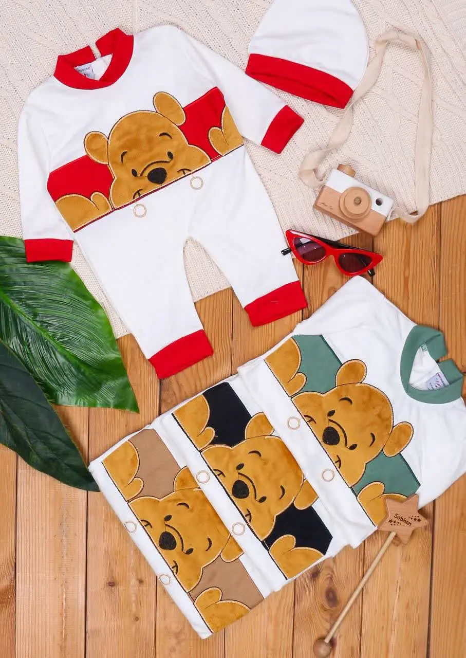 🎄 سرهمی و کلاه نوزادی Poo ⭐️