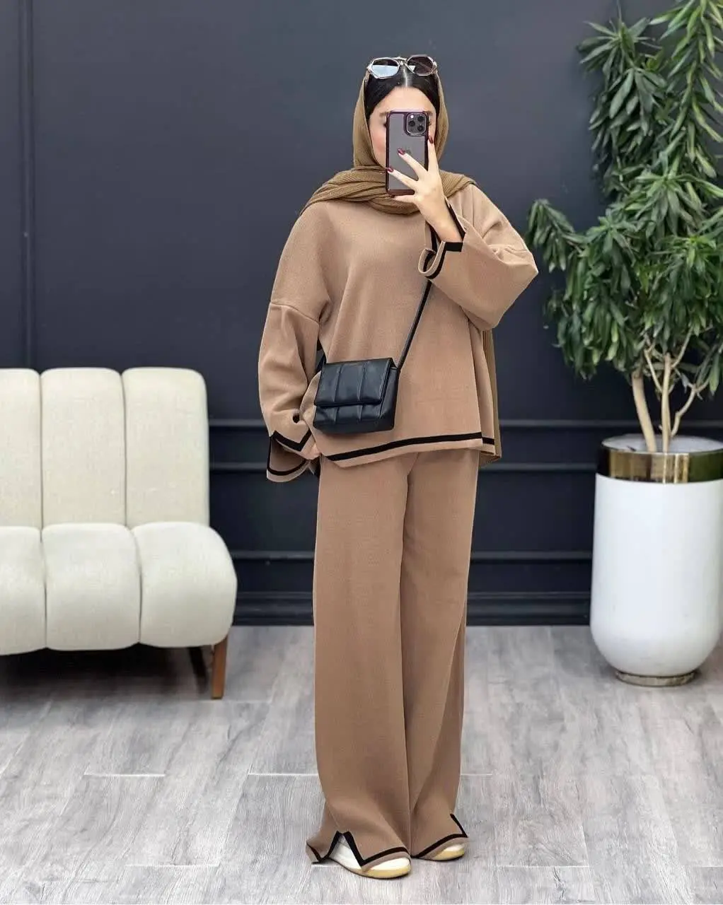 🧿ست بافت چاکدار ۸۰۴۳