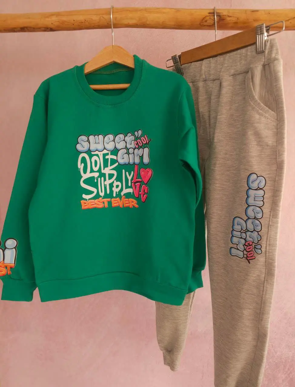 🔮بلوز شلوار دخترانه sweet g...