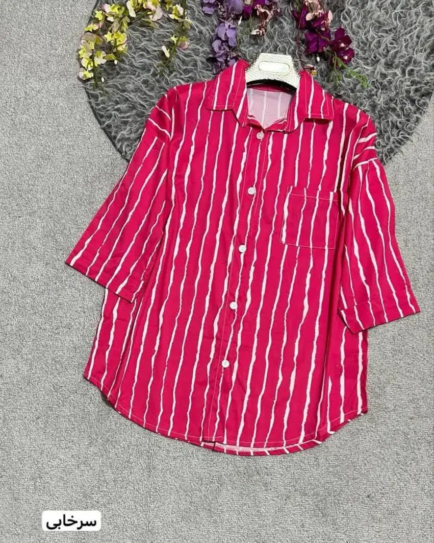 ❤️شومیز پری راه راه ترند بازار 
