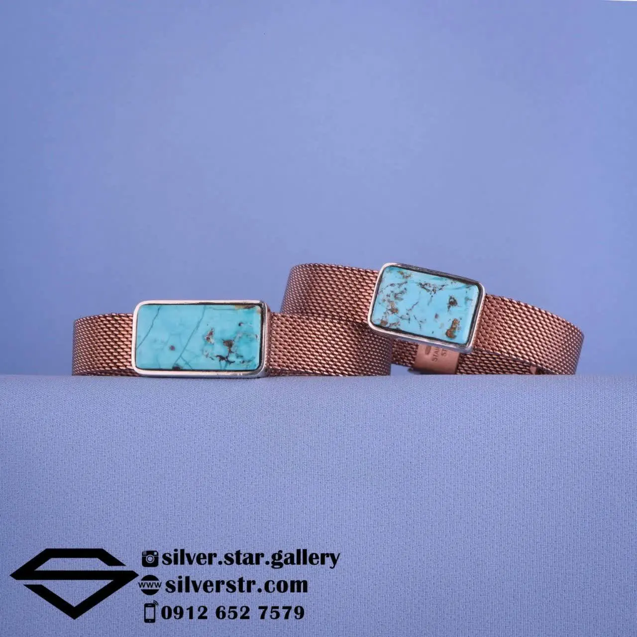 🧿 دستبند ست فیروزه نیشابوری...