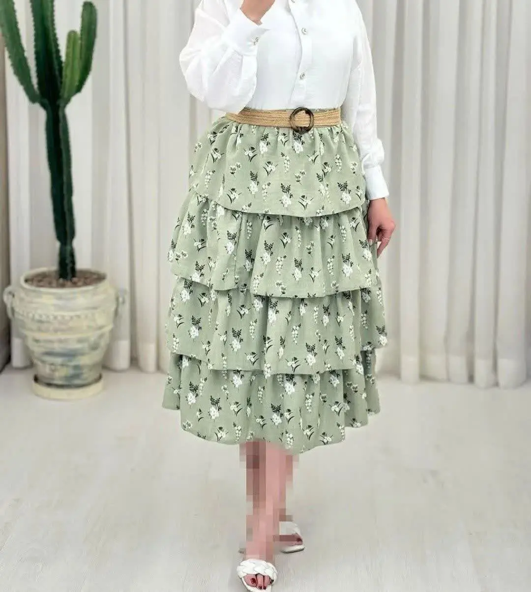 ❤️نام: دامن طبقه‌ای عروسکی
