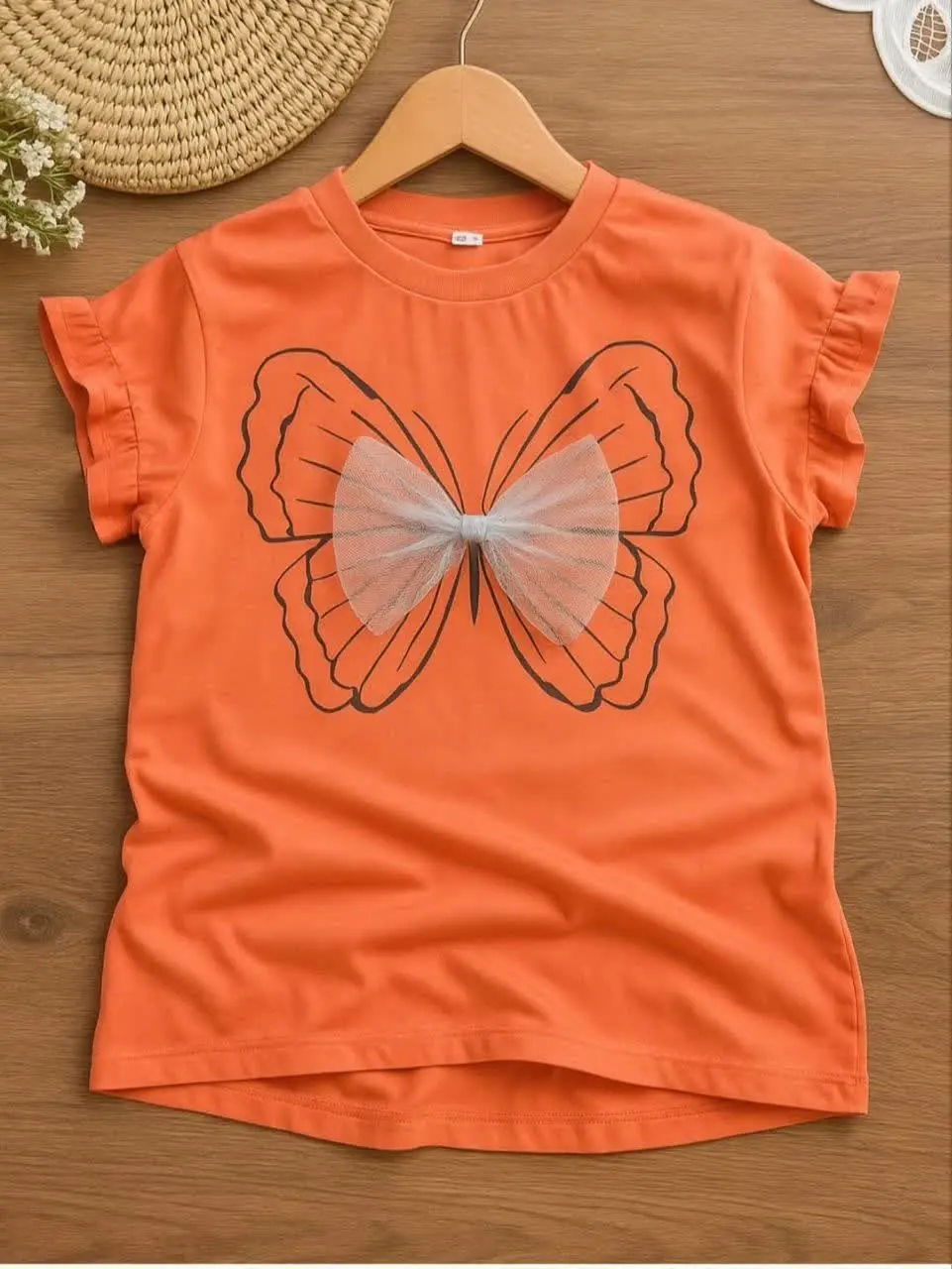 تیشرت تک پروانه پاپیونی