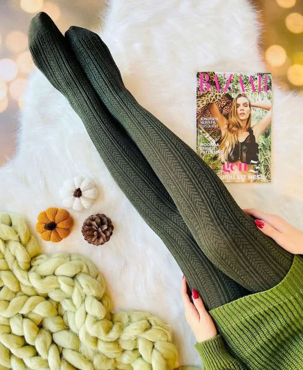 جوراب شلواری های رنگی گندمی...