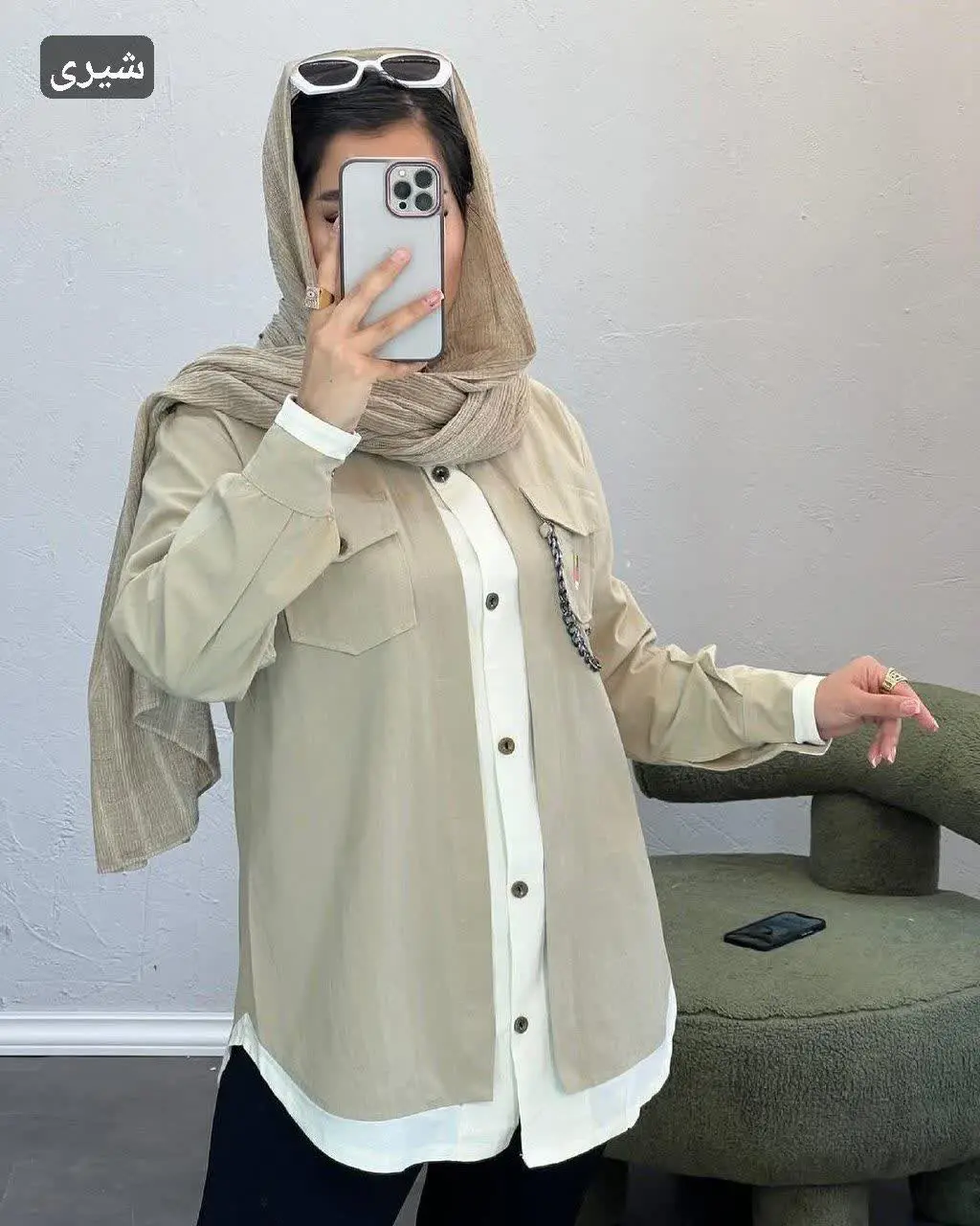 نام: مانتو زنجیر دار
