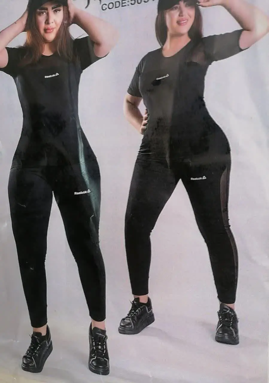 ست تیشرت، شلوار بغل توردارورزشی
