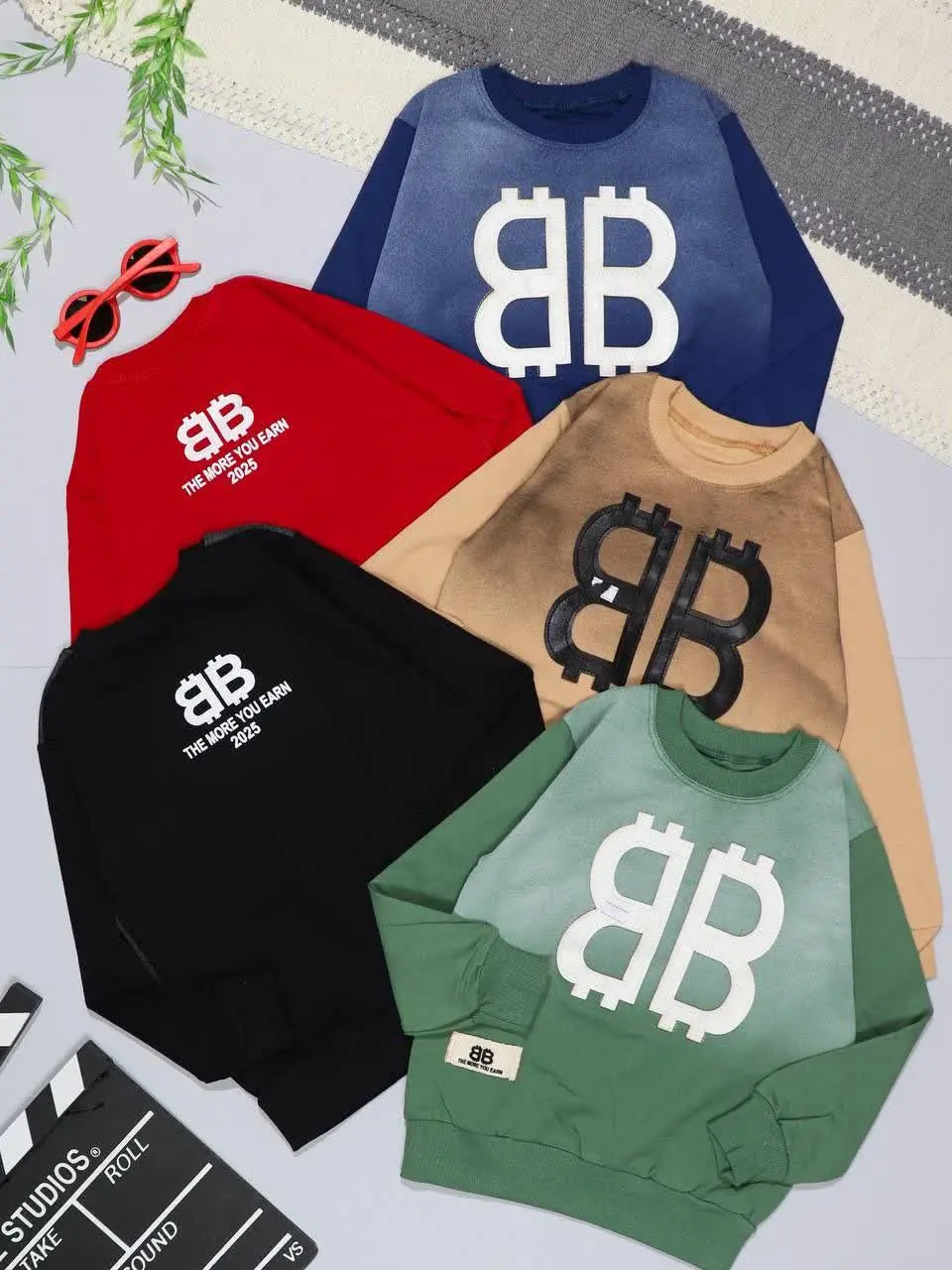 👫بلوز تک پسرانه گلدوزی BB پ...