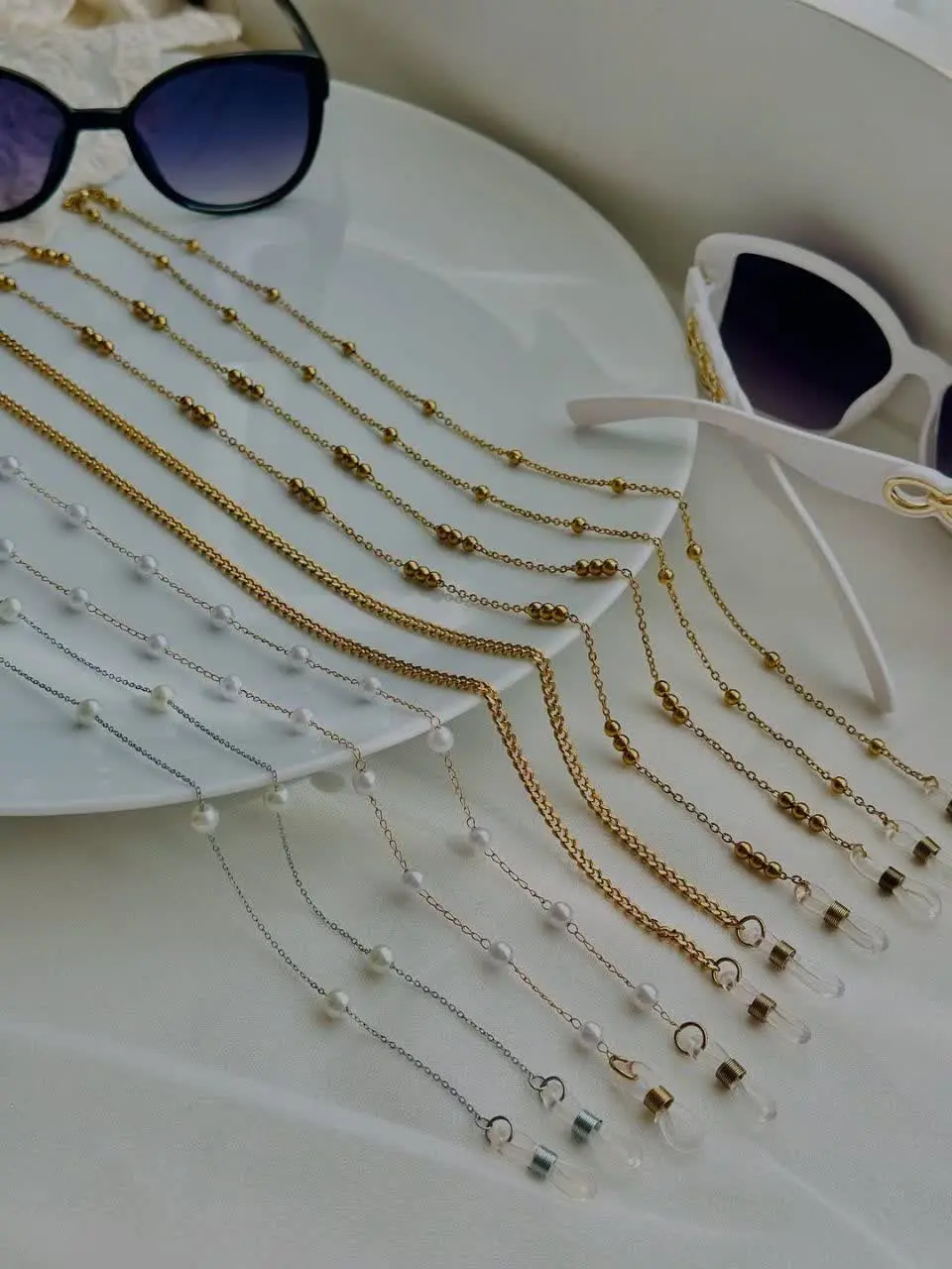 💍انواع بند عینک تمام استیل 🤤